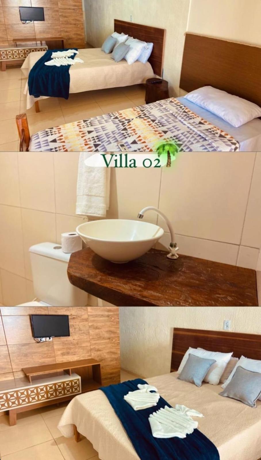 Pousada Villa Coqueirais São José da Coroa Grande Dış mekan fotoğraf